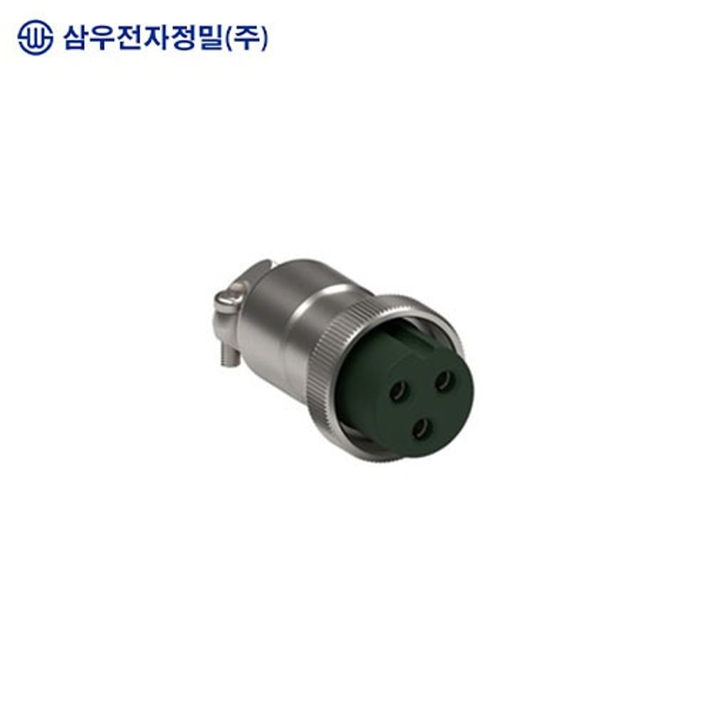 SAMWOO ELECTRONICS SCK-25-3P Circular Connector Plug Type 3 Pin Heavy Duty Industrial Electrical Power Plug Made in Korea Genuine