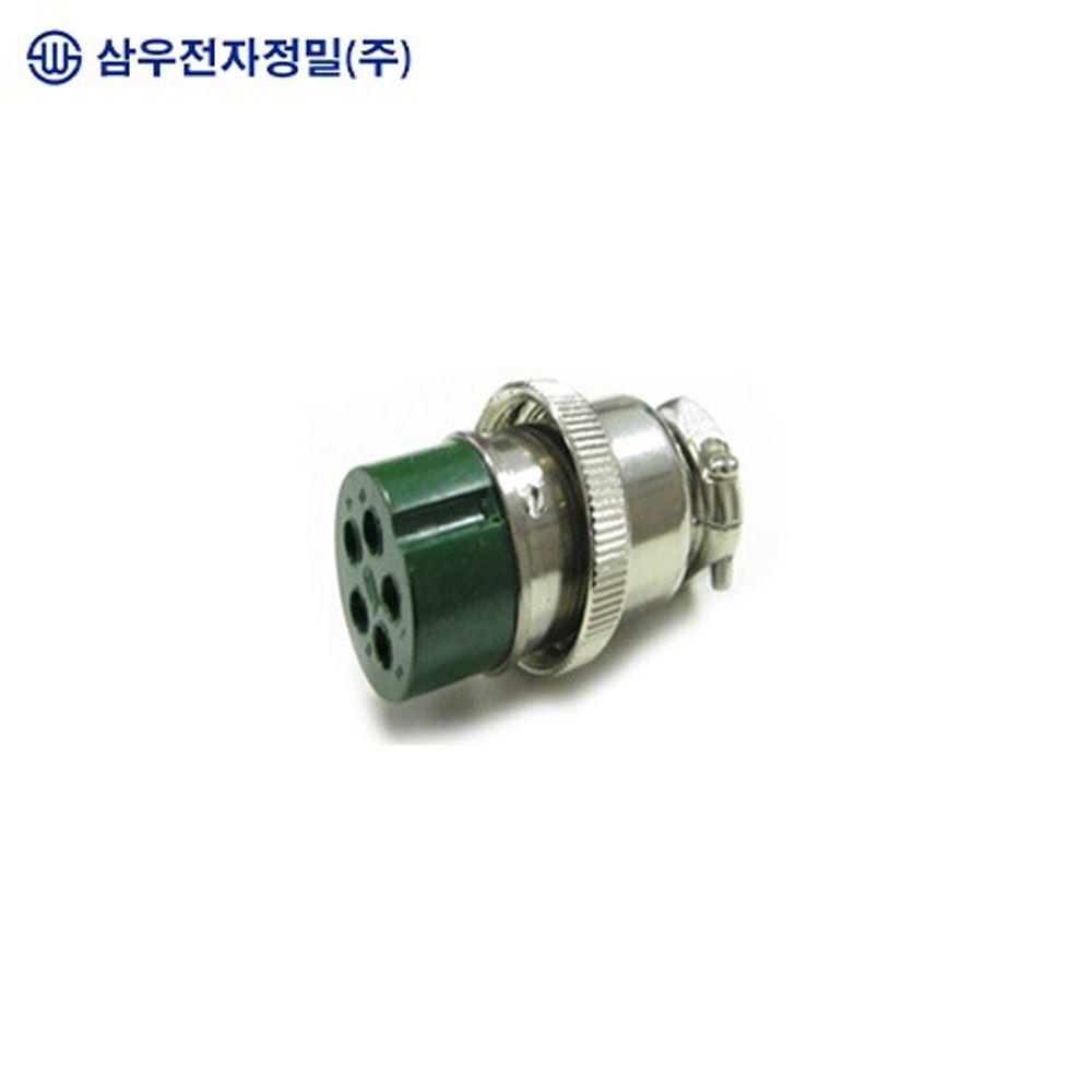 SAMWOO ELECTRONICS SCK-25-5P Circular Connector Plug Type 5 Pin Heavy Duty Industrial Electrical Power Plug Made in Korea Genuine