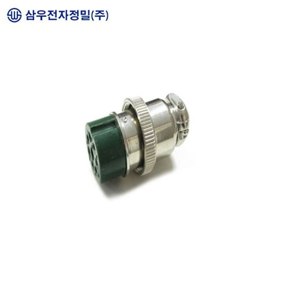 SAMWOO ELECTRONICS SCK-30-8P Circular Connector Plug Type 8 Pin Heavy Duty Industrial Power & Signal Plug Made in Korea Genuine