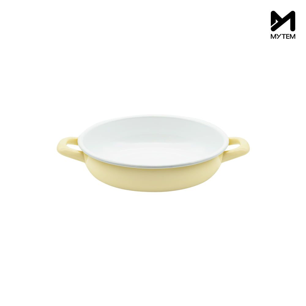[Mytem] Gelato Induction 20cm Enamel Stew Pot - A Cookware with Gentle Colors and Exceptional Functionality, Made in Korea