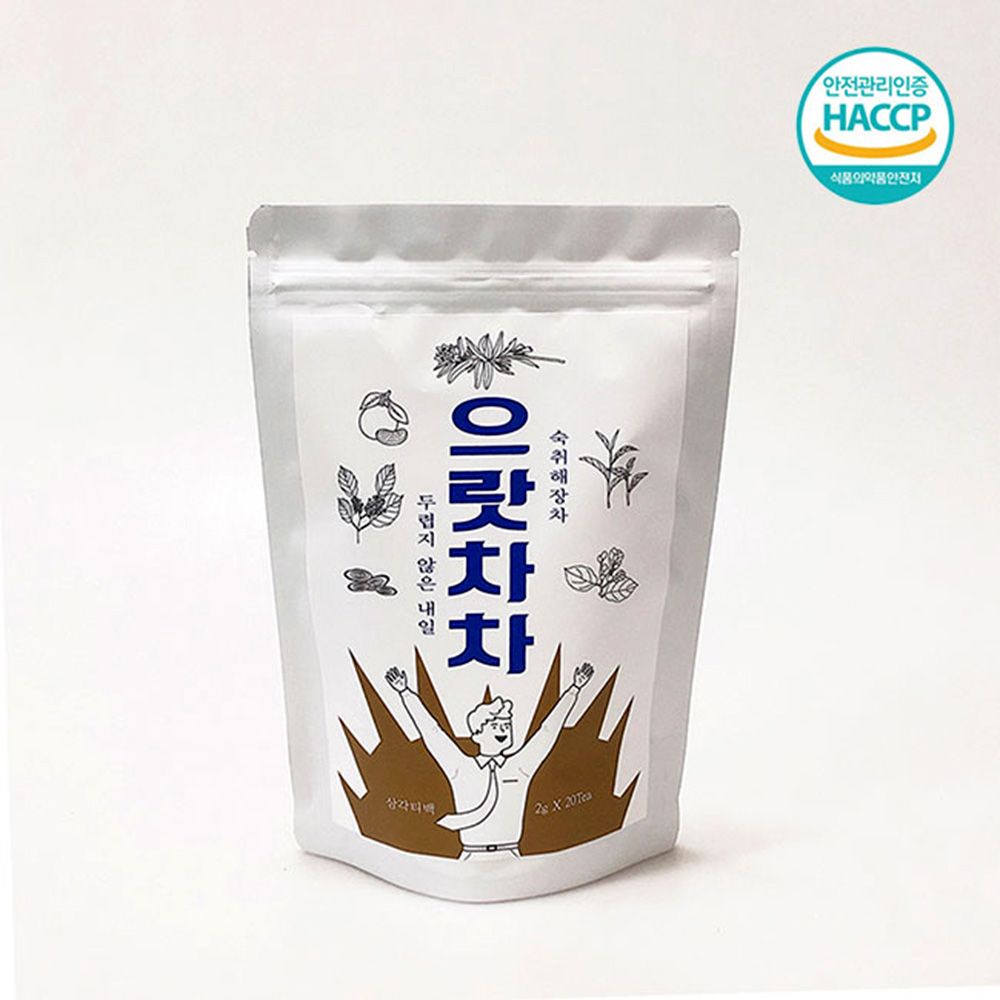[Good Farmer] Hovenia Dulcis Tea “Eurat Cha-Cha” 20T – A Specially Blended Tea for Hangover Relief and Health , Made in Korea