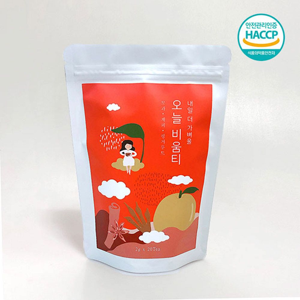 [Good Farmer] Today Cleanse Tea Pyramid Bags 20T – A Specially Blended Tea for Detox and Healthy Circulation, Made in Korea