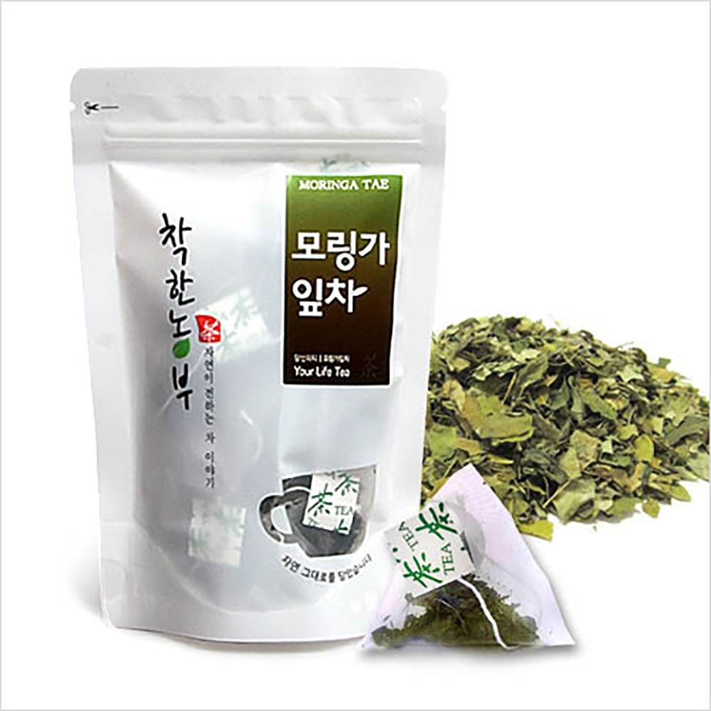 [GOOD FARMER] Moringa Leaf Tea 1.2g x 15T – A Health Tea from the Miracle Tree, Nature’s Multivitamin, Made in Korea