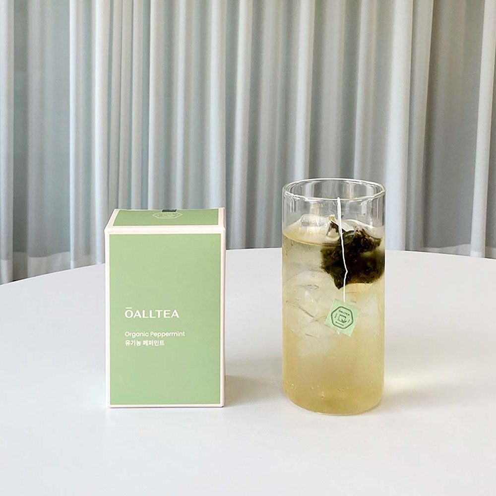 [GOOD FARMER] Organic Peppermint 10T – Premium Herbal Tea with Refreshing Coolness, Made in Korea