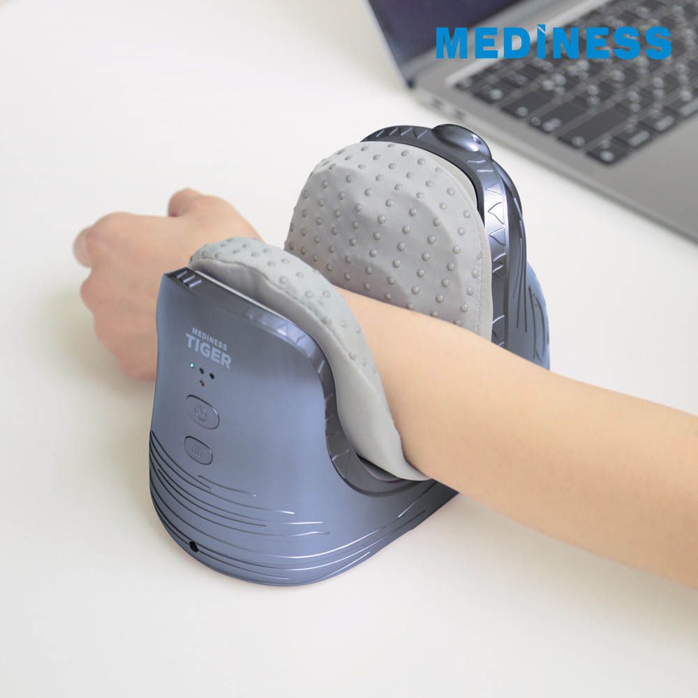 Mediness Blue Tiger wrist ankle massager MDM-1600_  Portable Wireless Joint  Massager _ Made In Korea