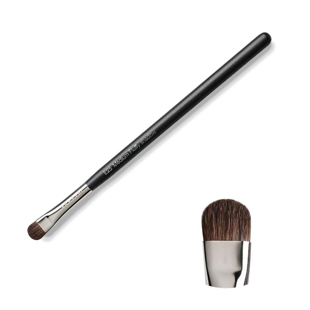 [Mustave] Secret E25 Medium Fluffy Shadow Brush _ Soft and Resilient Premium Makeup Brush _ Made in Korea