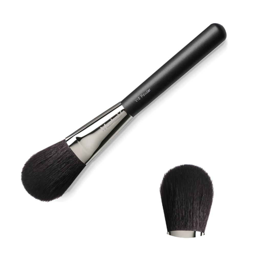 [Mustaev] Secret V15 Powder Brush _ Silky Touch & Natural Blurring Effect _ Made in Korea
