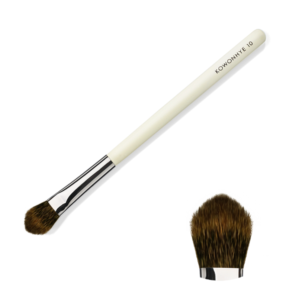 [Mustaev] KOHWONHYE 10 Large Shadow Brush – A Soft Large Shadow Brush for Even and Rich Color Payoff _Made in Korea