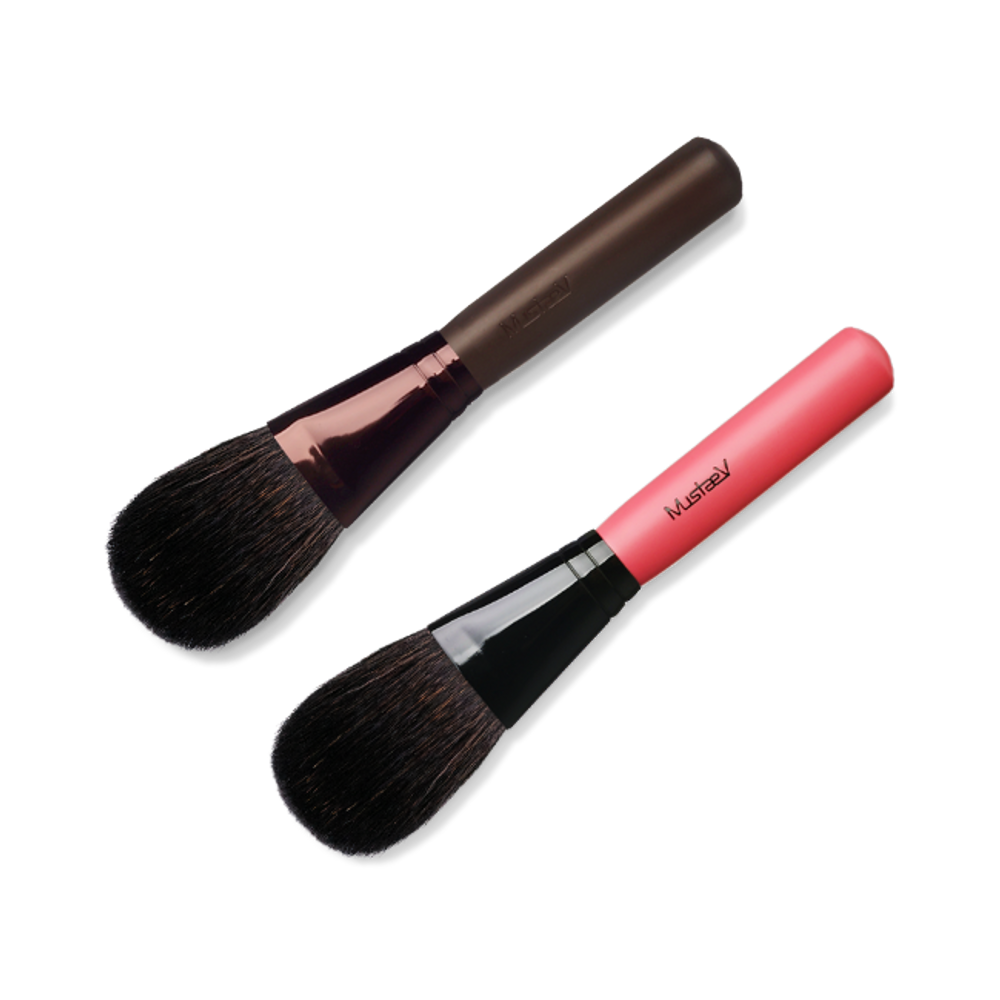  [Mustaev] Easy Go Blusher Brush_ Delicate & Natural Blush Application _ Made in Korea