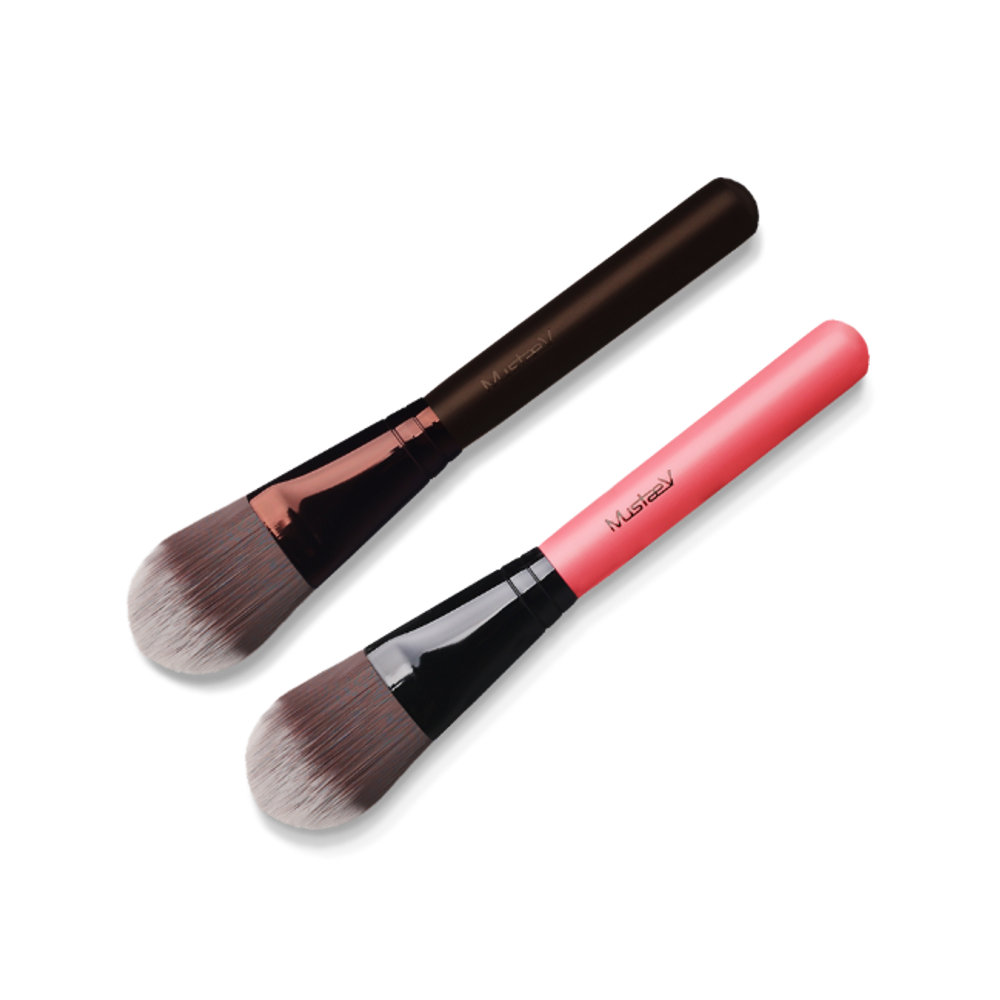  [Mustaev] Easy Go Foundation Brush – For a Natural & Hydrated Base Makeup _ Made in Korea