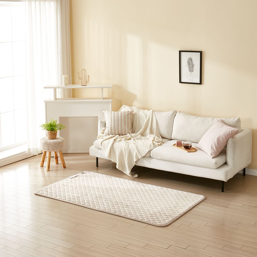 Huriz Dehoohkun Carbon Fiber Heating Mat Mini single(70X180 cm) HR-1200 _ Soft Microfiber Electric Heated Mat_Made in Korea