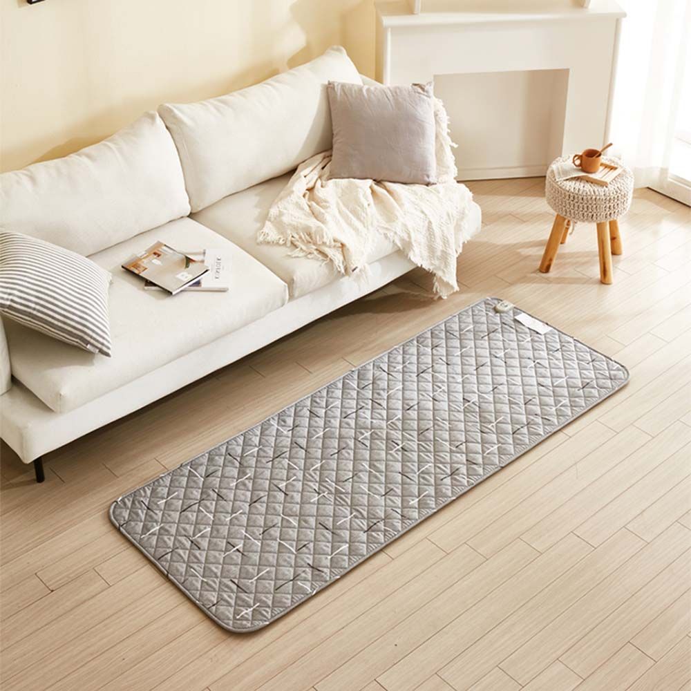 HURIZ The-Hot Small(70X180cm) Carbon Heating Mat with Timer _ EMF Certified, Fast & Even Heating _ Made in Korea