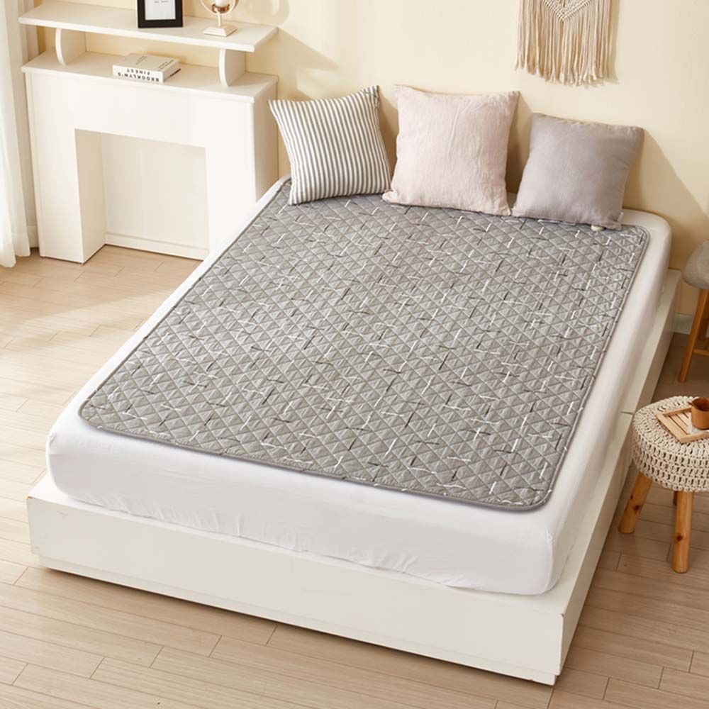 HURIZ The-Hot Large (140X180cm) Carbon Heating Mat with Timer _ EMF Certified, Fast & Even Heating _ Made in Korea