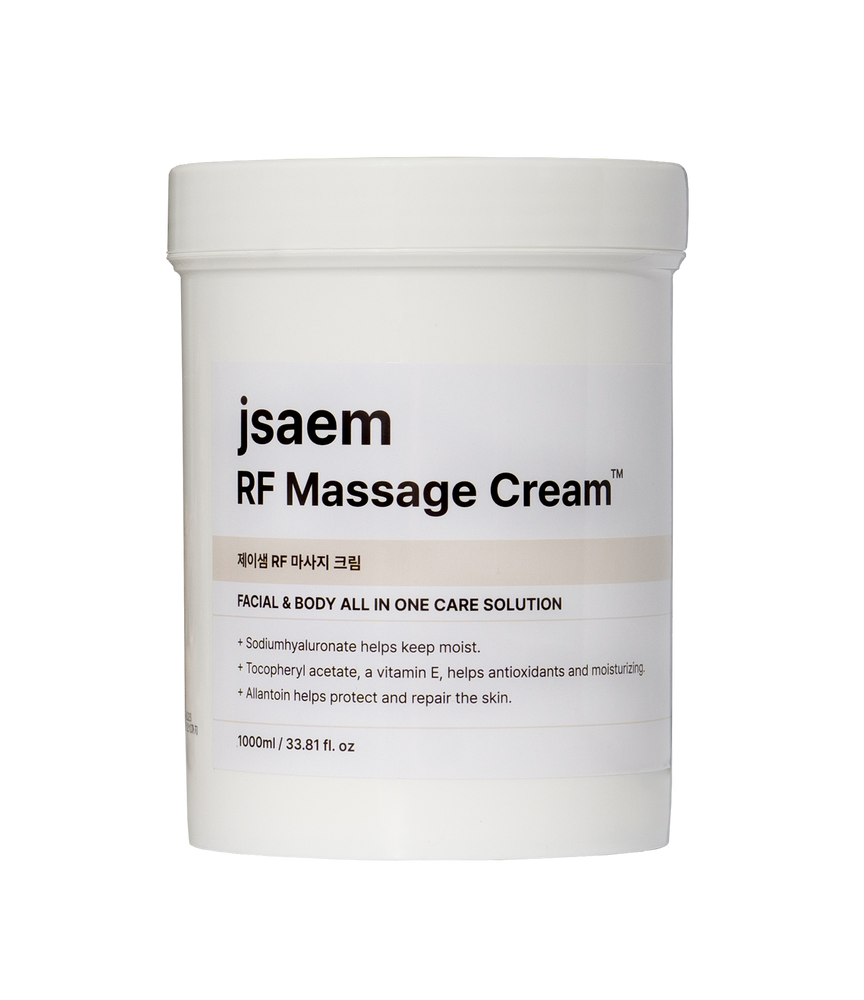 JSAEM RF Massage Cream 1,000ml _ Face & Body All-in-One Moisturizing Cream _ Maed in Korea