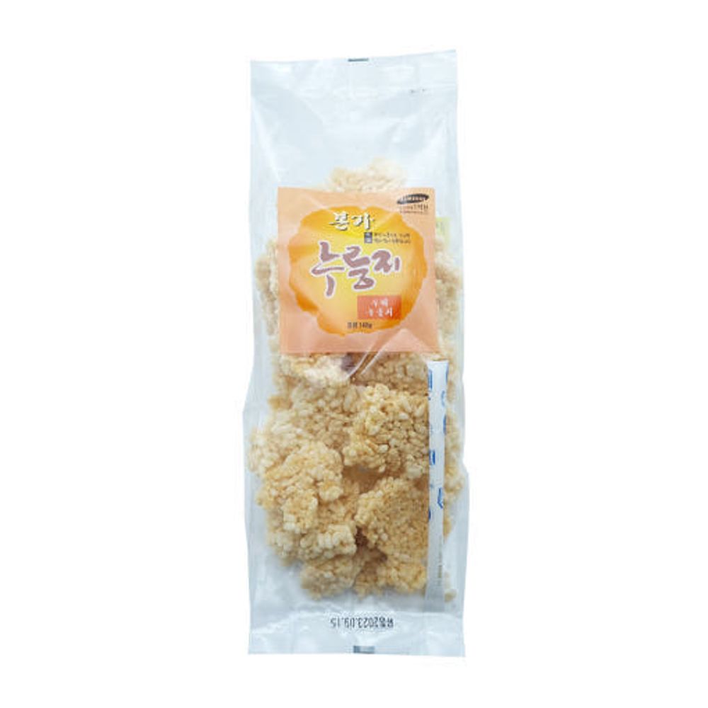SoyBeanDeli Crispy Handmade Korean Scorched Rice Snack 140g – Traditional Nurungji Chips | Double-Cooked for Extra Crunch| Nutty Flavor | Nutty Flavor _ Made in KOREA