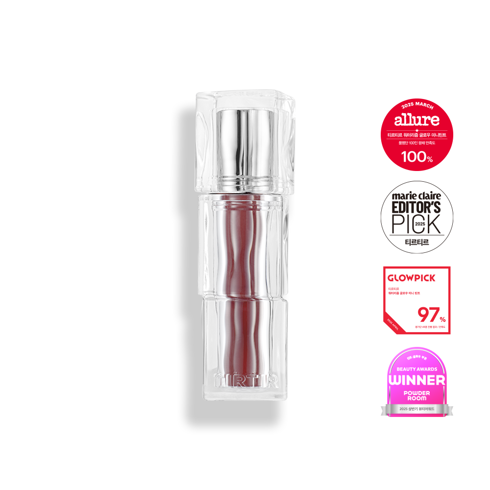 TIRTIR Waterism Glow Tint 12H Long Lasting Moisturizing Glossy Lip Stain with Anti-Darkening System _ Made in Korea