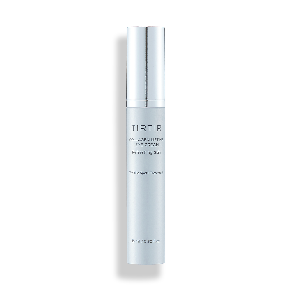 TIRTIR Collagen Lifting Eye Cream with Cooling Massage Ball for Wrinkle Reduction and Skin Elasticity _ Made in Korea