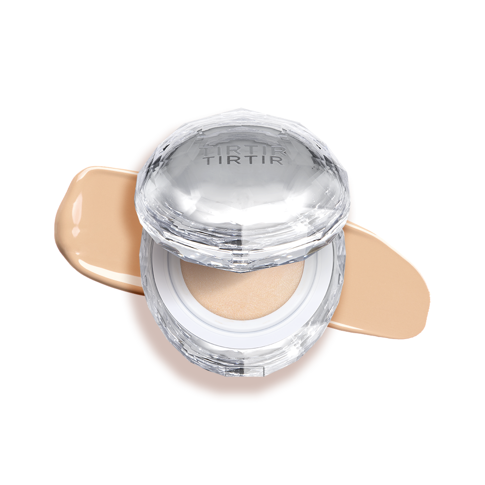 TIRTIR Mask Fit Crystal Mesh Cushion mini SPF50+ PA+++  – Long-Lasting Radiant Coverage, Breathable Lightweight Formula, Hypoallergenic Tested _ Made In Korea