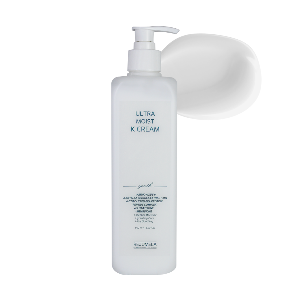 Rejumella Ultra Moist K Cream 500ml – Post-Procedure Soothing, Hydration & Tone-Correcting Cream