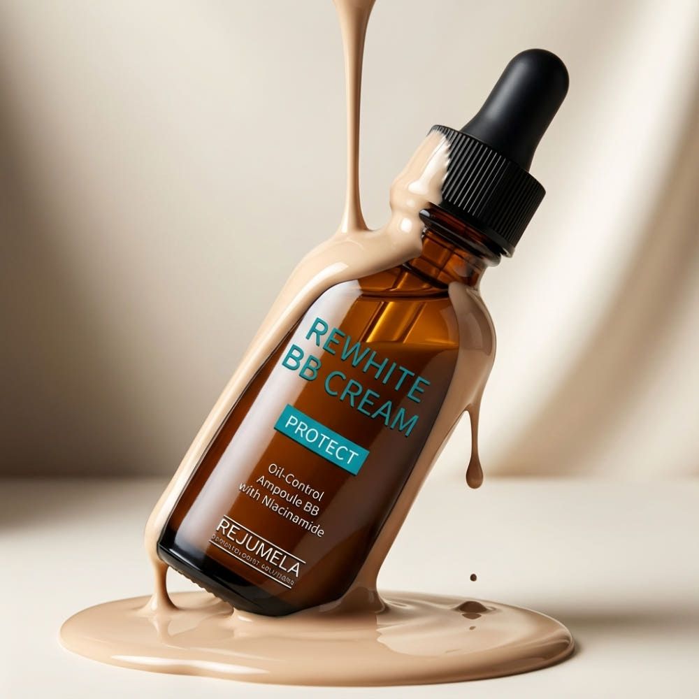 REJUMELA Re-White BB Cream 30ml – Dual-Functional Medical BB for Tone-Up, Spot Care & Ampoule-Like Radiant Skin _ Made in KOREA