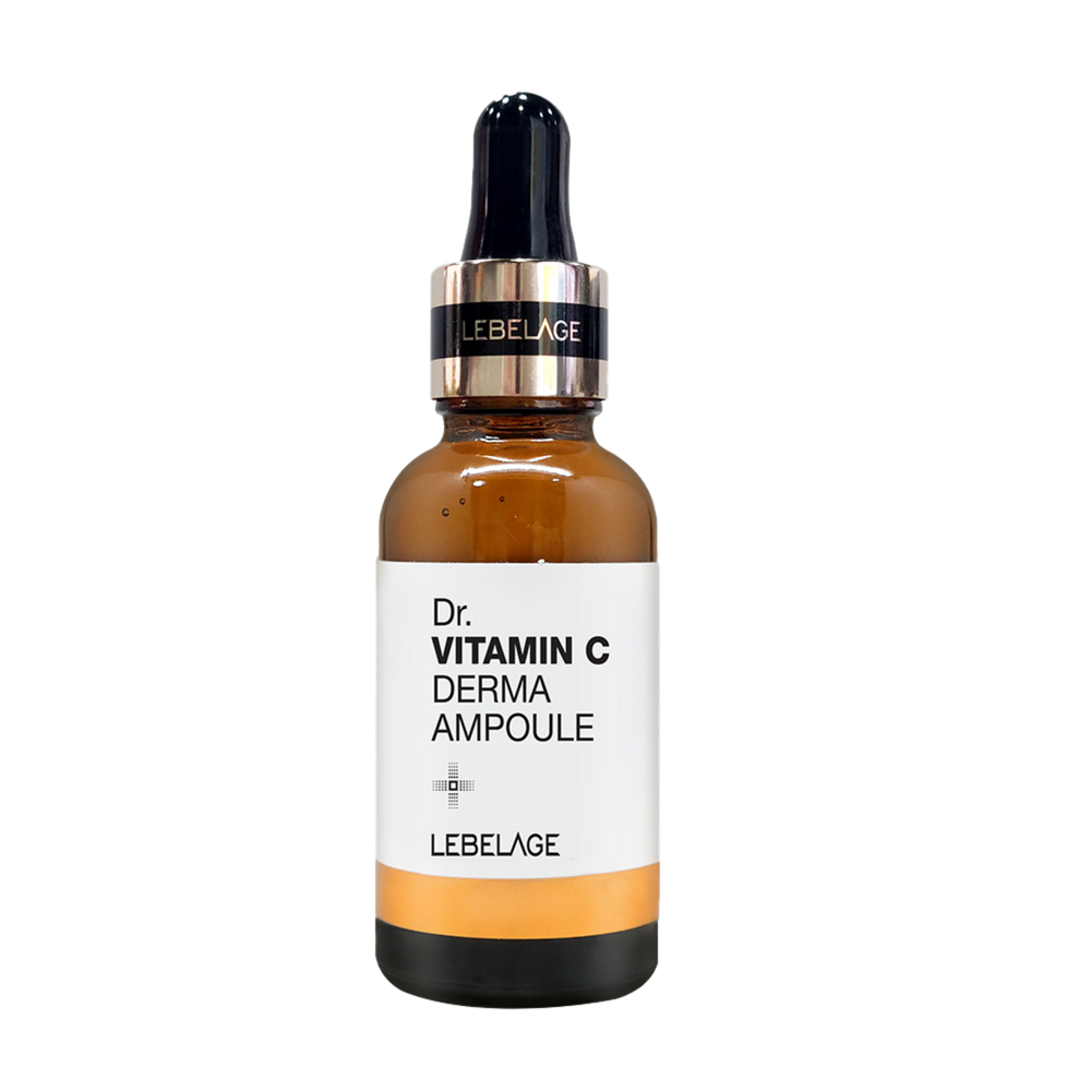 LEBELAGE Dr. Vitamin C Derma Ampoule for Brightening Anti-Wrinkle Elasticity and Deep Hydration Care _ Made In Korea