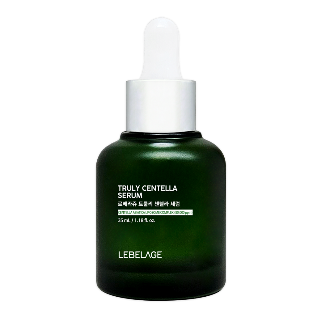LEBELAGE Truly Centella Serum 35ml with 80,000PPM Centella Liposome for Rapid Soothing Relief Sensitive Skin _ Made in Korea