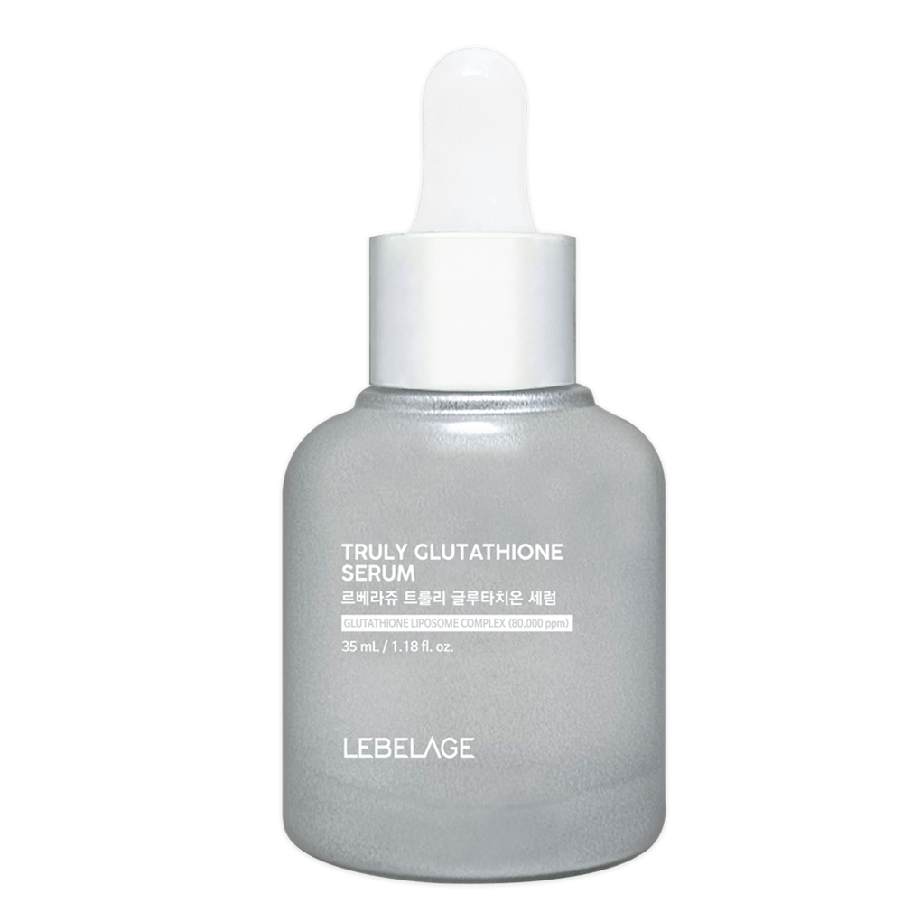 LEBELAGE Truly Glutathione Serum 35ml with 80,000PPM Glutathione Liposome for Radiant Brightening and Elasticity _  Made in Korea