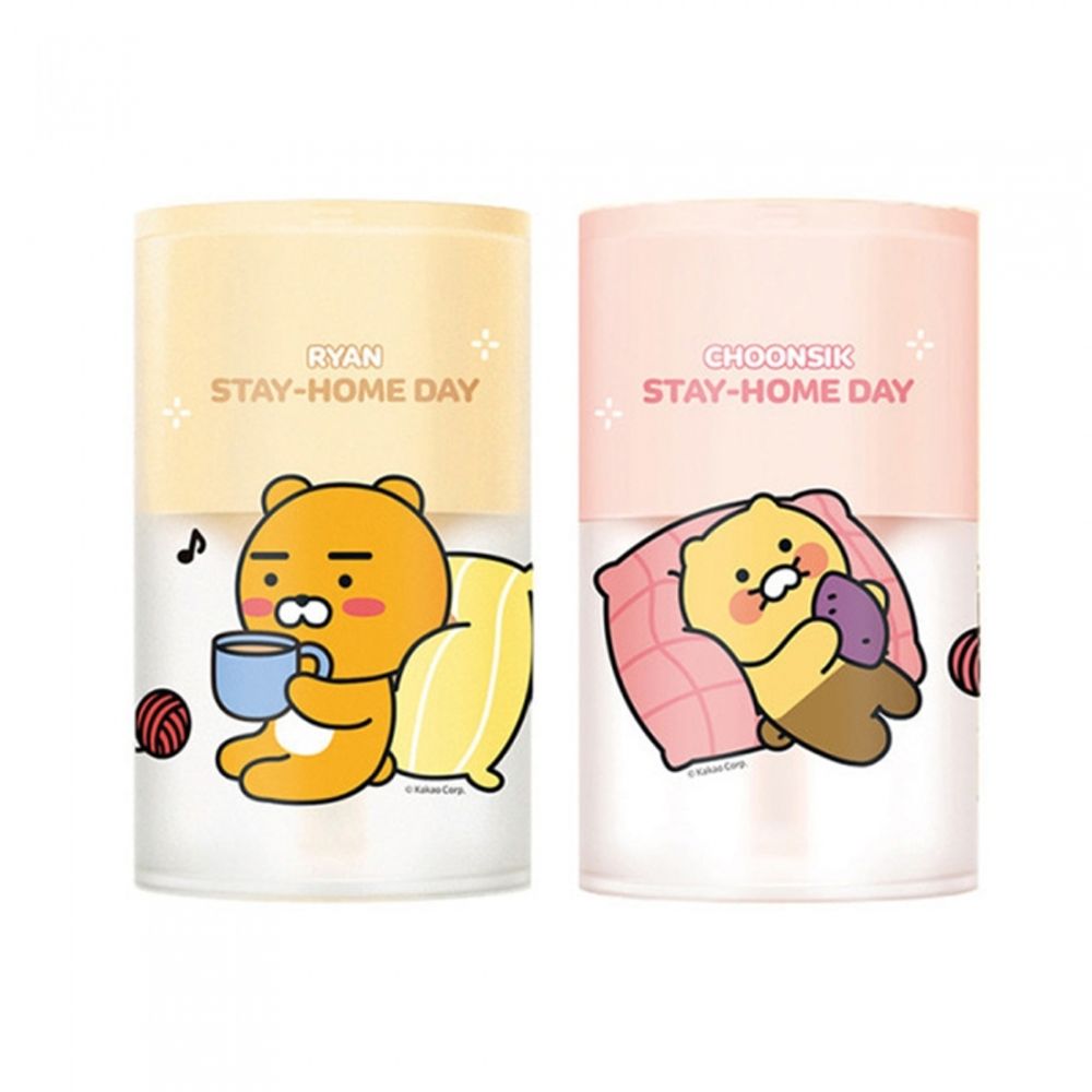 Kakao Friends Graphic Wireless Humidifier | 1,000mAh/250ml | 2 Modes/Mood Light/Detachable | Designed in Korea