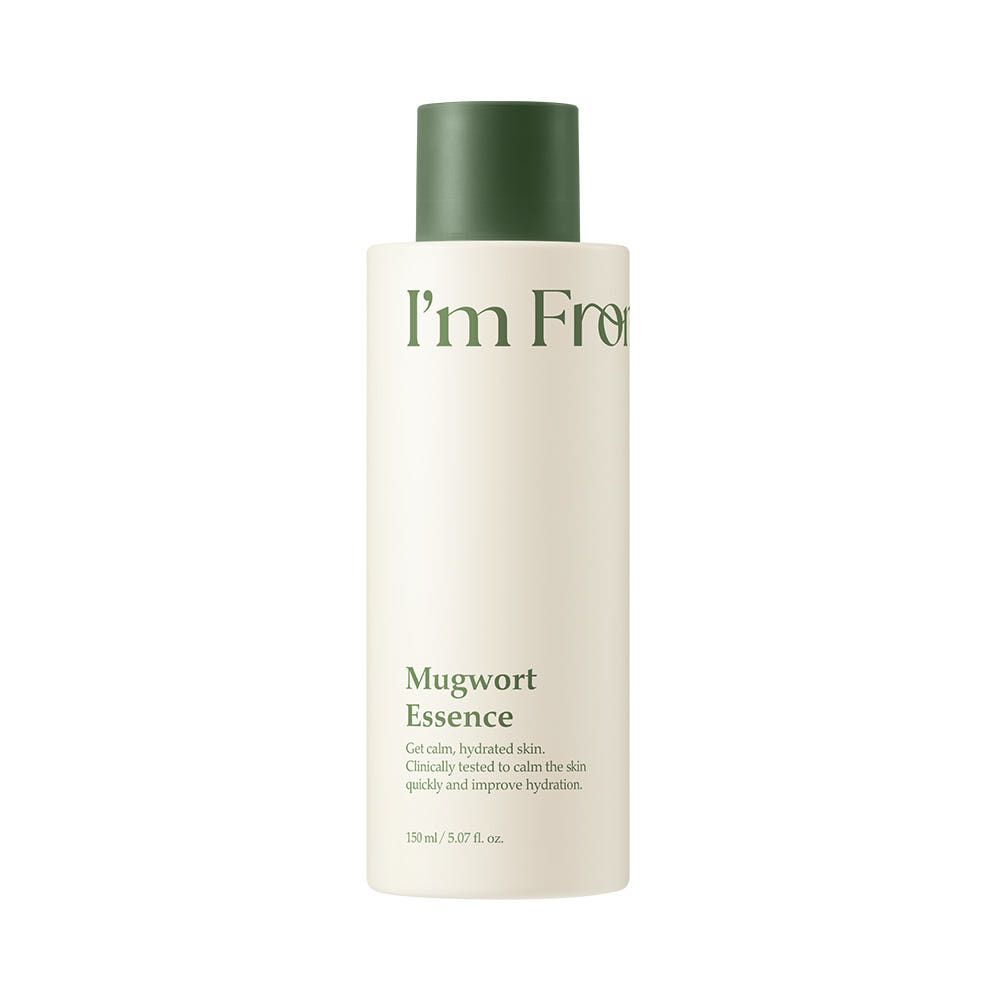 [I’m From] Mugwort Essence 150ml – 40% Ganghwa Mugwort, ONE WAY EXTRACTION™, Calming & Hydrating Essence for Sensitive and Irritated Skin, Fast Soothing, Watery Moisture Care _ Made in KOREA