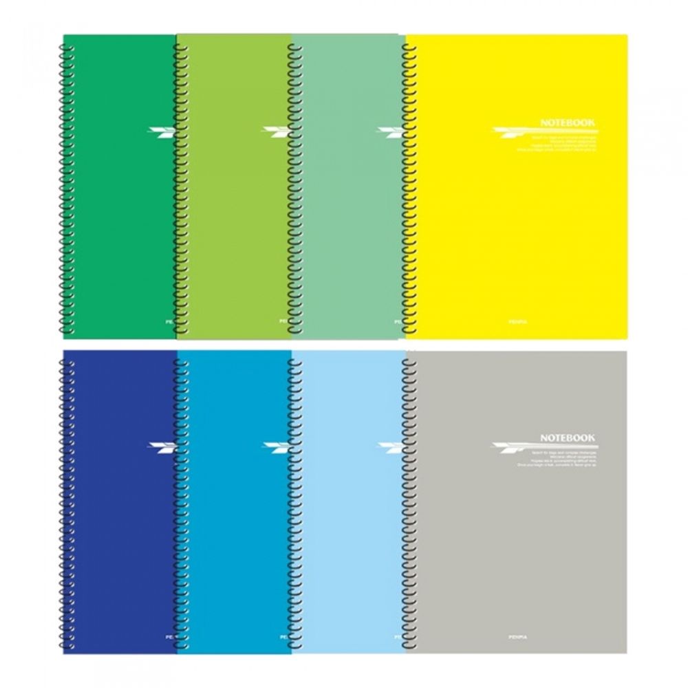 [Penpia] 2500 Spring Notebook (Large 16-Size) | 45 Sheets | 188*260mm | Left Spiral Bound | Made in Korea