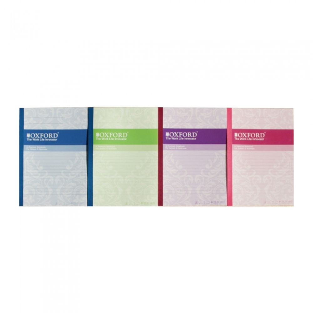 [Oxford] 4000 Lie-Flat Notebook A4 | 8mm Lined / 80 Sheets | 297*210mm | Perfect Bound