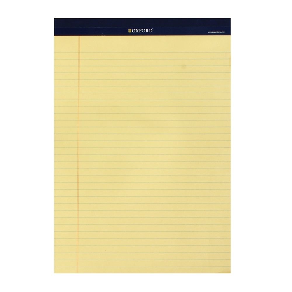 [Oxford] 2000 Regal Pad A4 Notepads | 8mm Ruling / 40 Sheets | Top Bound | 100% Eco-Friendly Neutral Paper