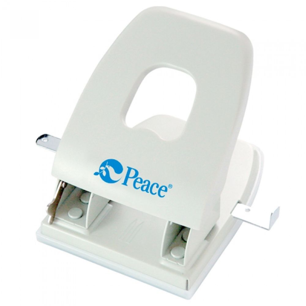 [PEACE] Dual-Distance 2-Hole Punch (70mm/80mm) | 25-Sheet Capacity | Ergonomic Design | Guide Ruler | Made in Korea