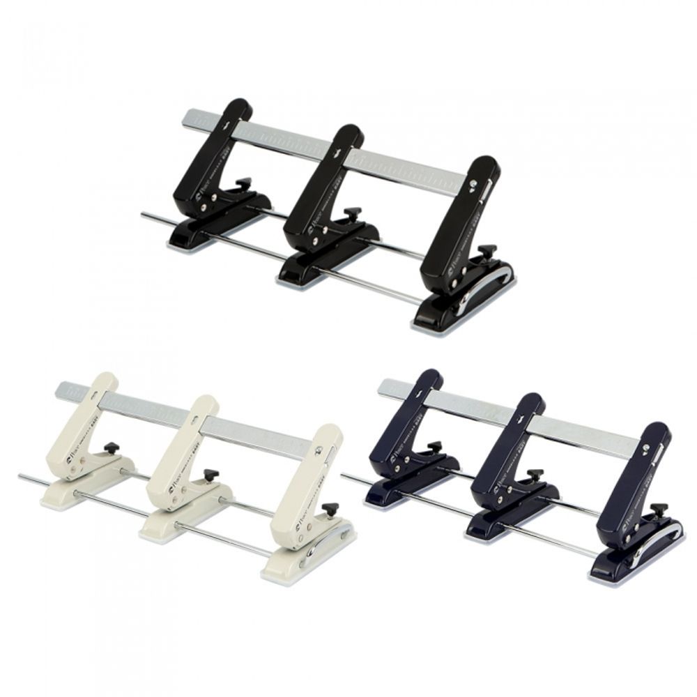 [PEACE] 3-Hole EZ Power Punch | 50% Effortless Force | Adjustable Hole Spacing | High-Performance | Made in Korea