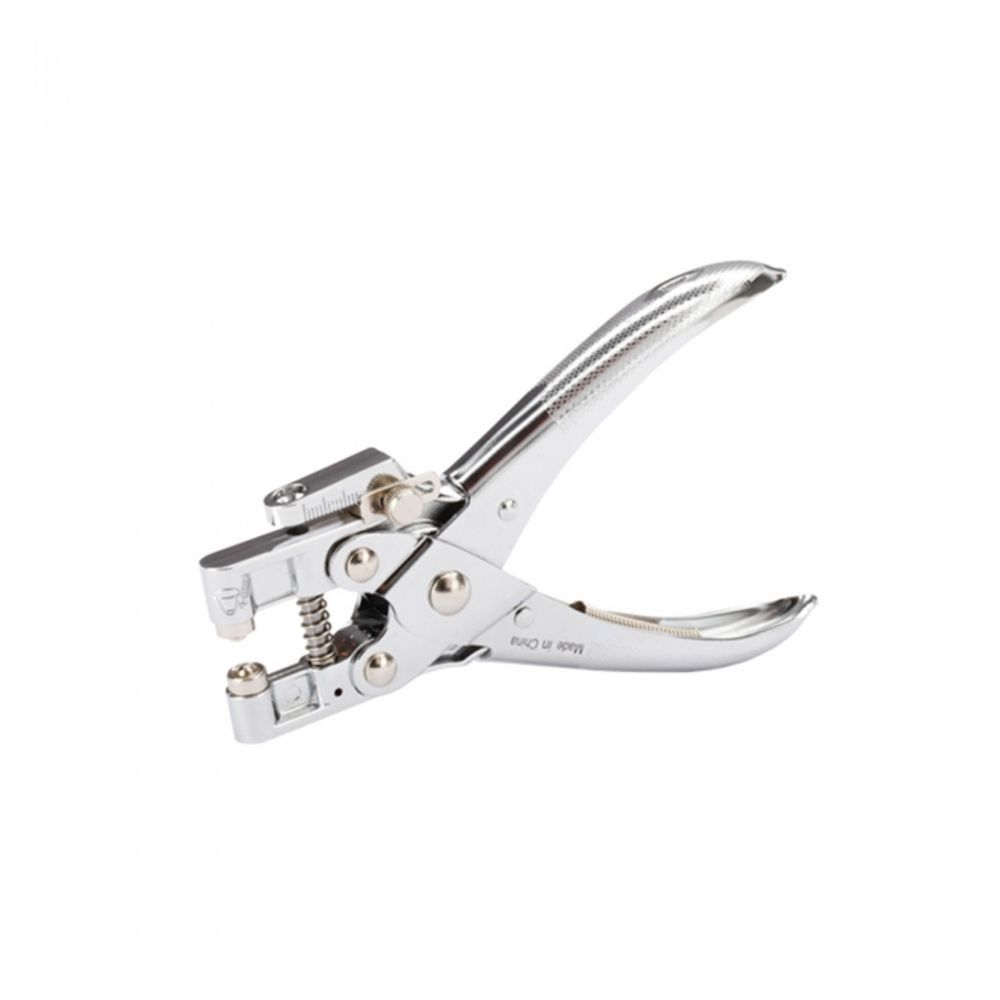 [PEACE] Professional Eyelet Punch | 5mm Hole Diameter | Chrome Plated | 2-in-1 Punch & Fastener | Made in Korea