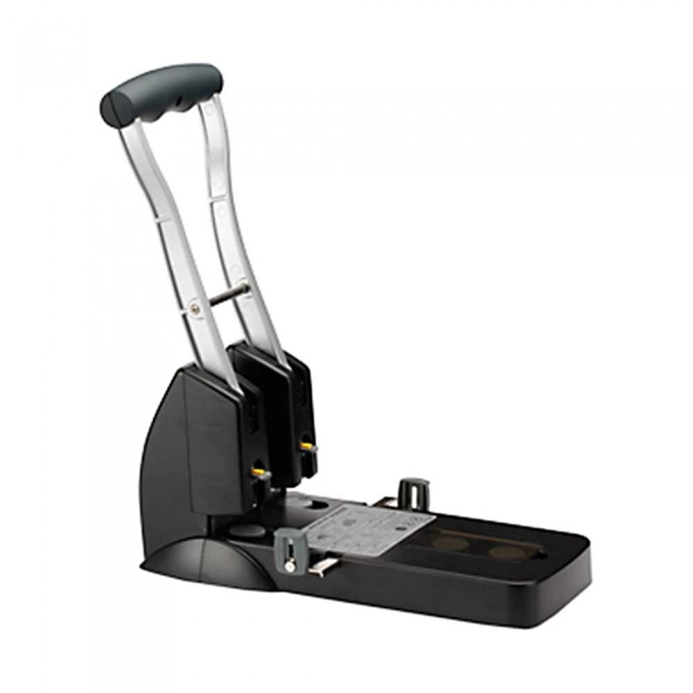 [PEACE] Ultra 2-Hole Hollow Punch | 150-Sheet Capacity | 80mm Spacing | Automatic Waste Collection | Made in Korea