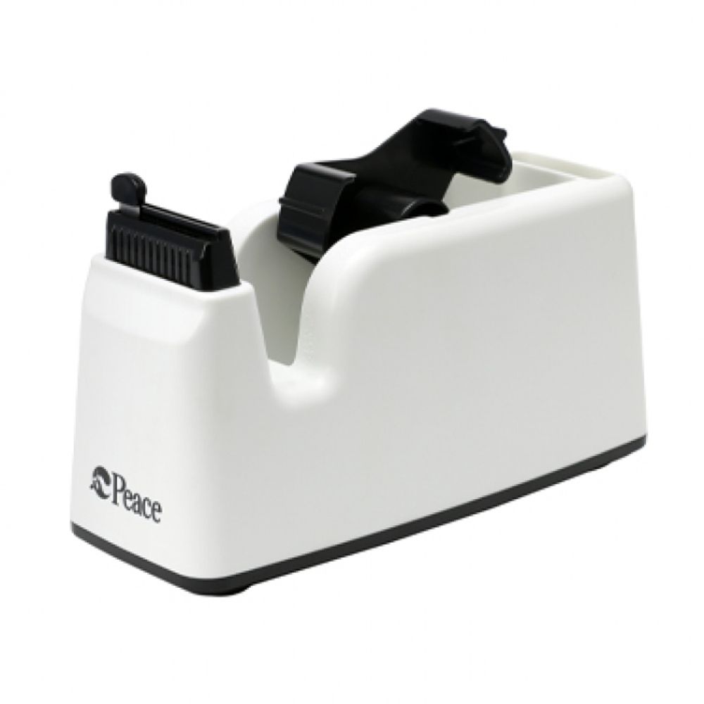 [PEACE] Automatic Multi-Safety Tape Dispenser | Dual Core (1" & 3") | Concealed Blade | One-Handed Operation | Built-in Organizer | Made in Korea