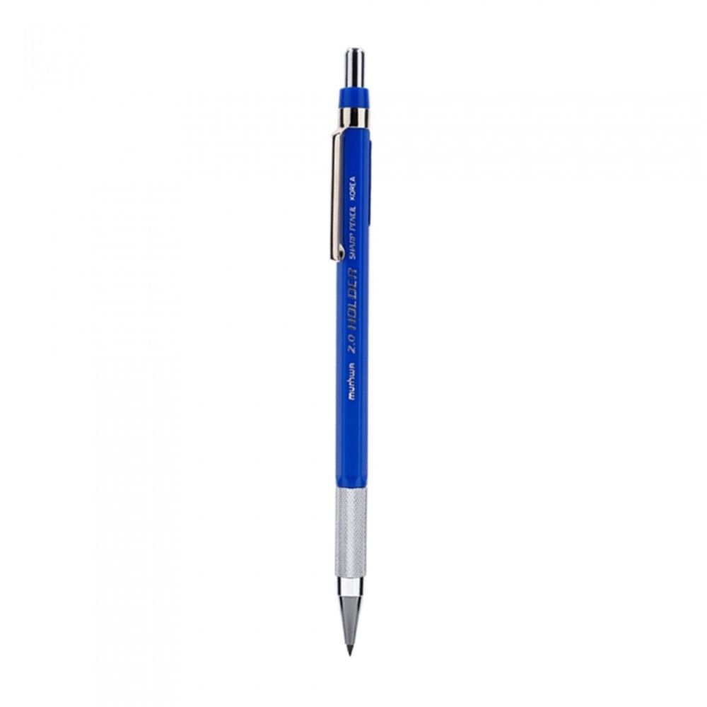 MUNHWA 2.0mm Lead Holder Clutch Pencil | Grade B | Built-in Sharpener | Woodworking & Drafting | Made in Korea
