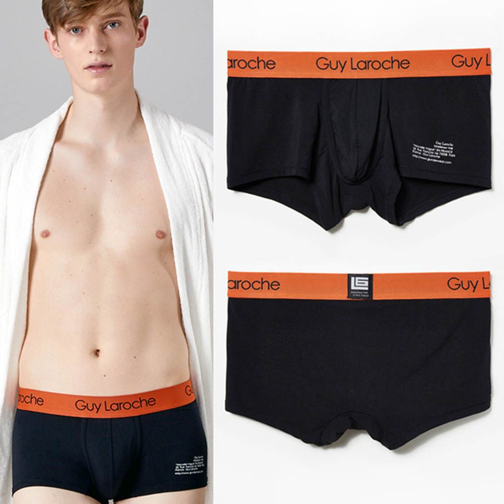 Guy Laroche Men's Premium Micro Modal 60s Trunk GL-DRA-BO | Low-Rise Stylish Fit | Voltlon Anti-EMF Technology _ Made in Korea