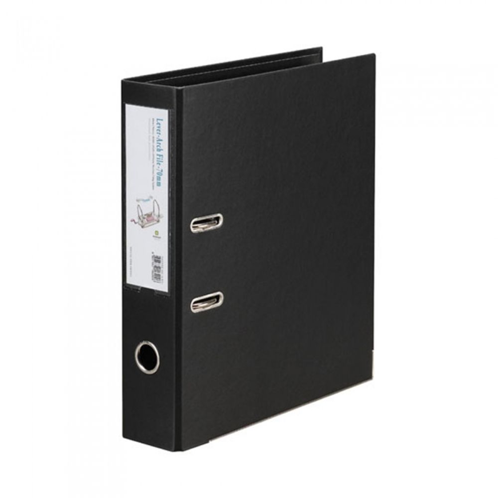 Munhwa Premium Lever Arch Binder B840-7A | A4 Size | 2-Ring (70mm Spacing) | 7cm Spine | 600 Sheets Capacity | Made in Korea