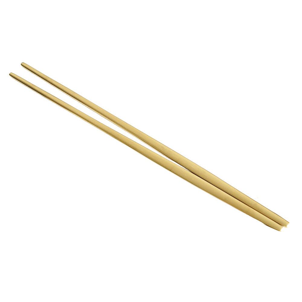 AVELLA Matte Gold Dinner Chopsticks