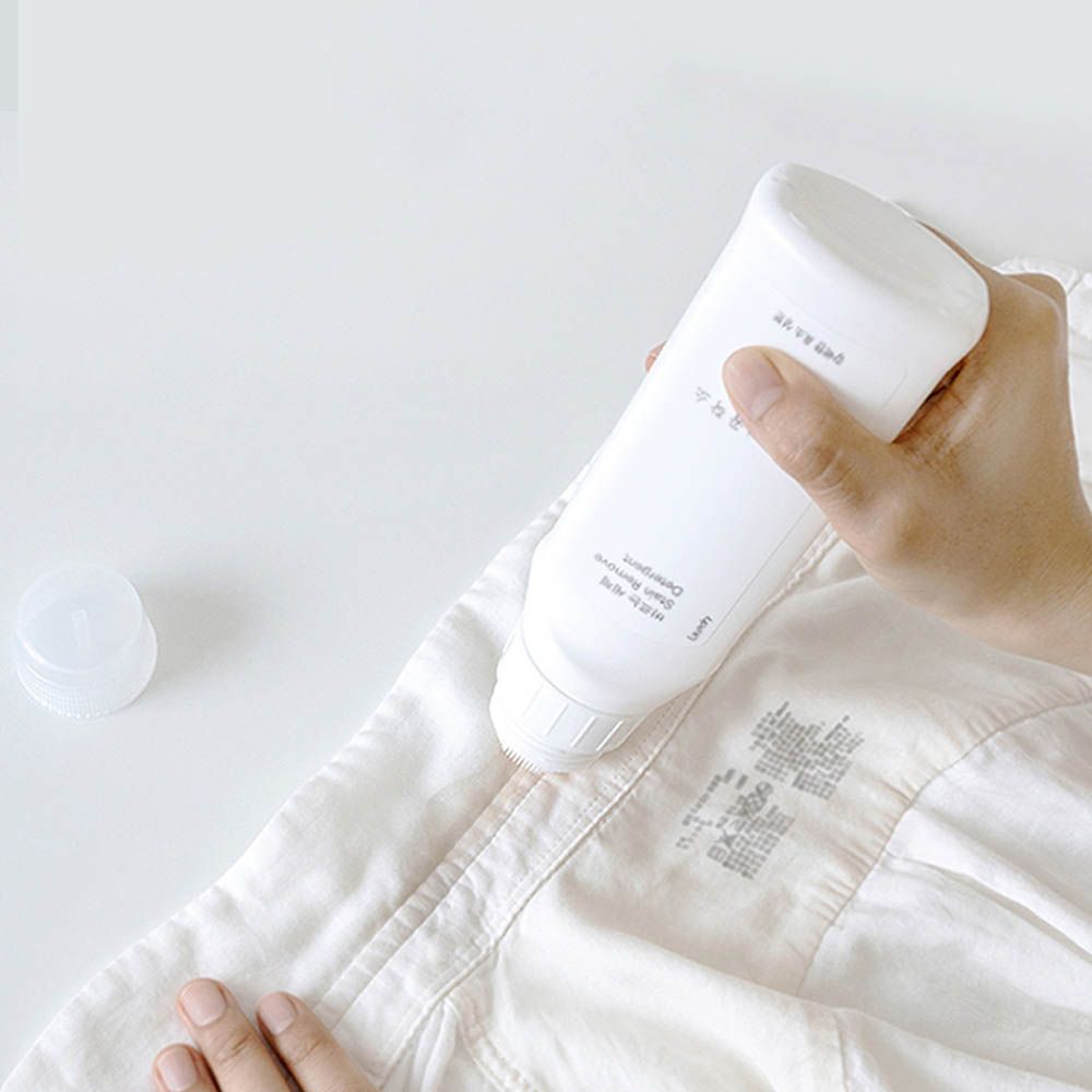 Saenghwal Gongjakso Stain Remover Liquid Detergent With Built-in Brush 220ml x 5 Packs For Shirt Collars And Cuffs