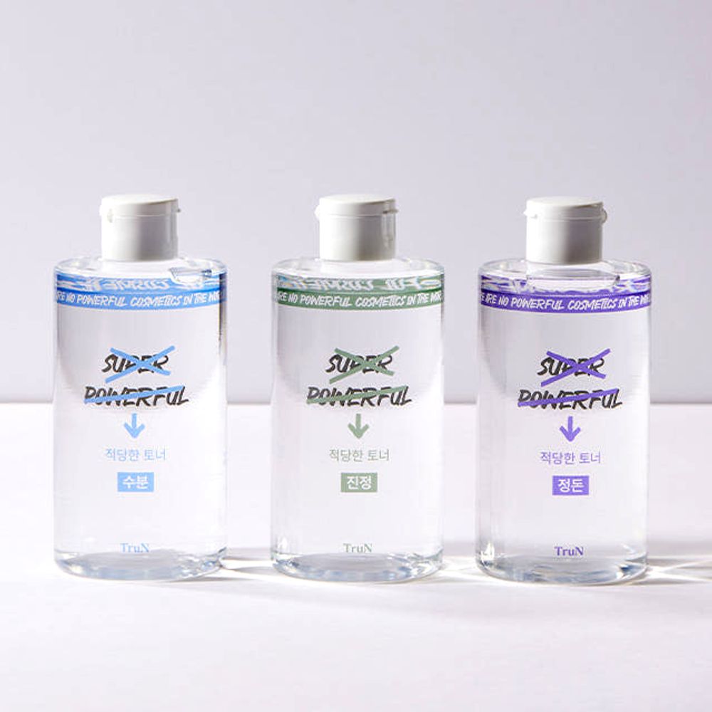 RafaRophe TruN The Modest Toner 300ml | Essential Skincare for Sensitive Skin (Purple - Purifying / Blue - Hydrating) _ Made in KOREA