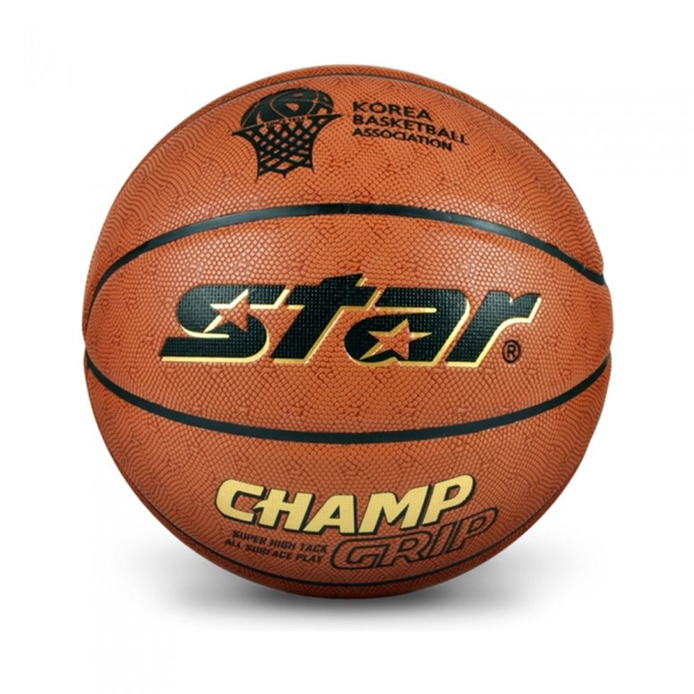 Star Sports Champ Grip Basketball No. 7 BB4657 KBA Official Certified High-Adhesion Polyurethane Professional Training Ball