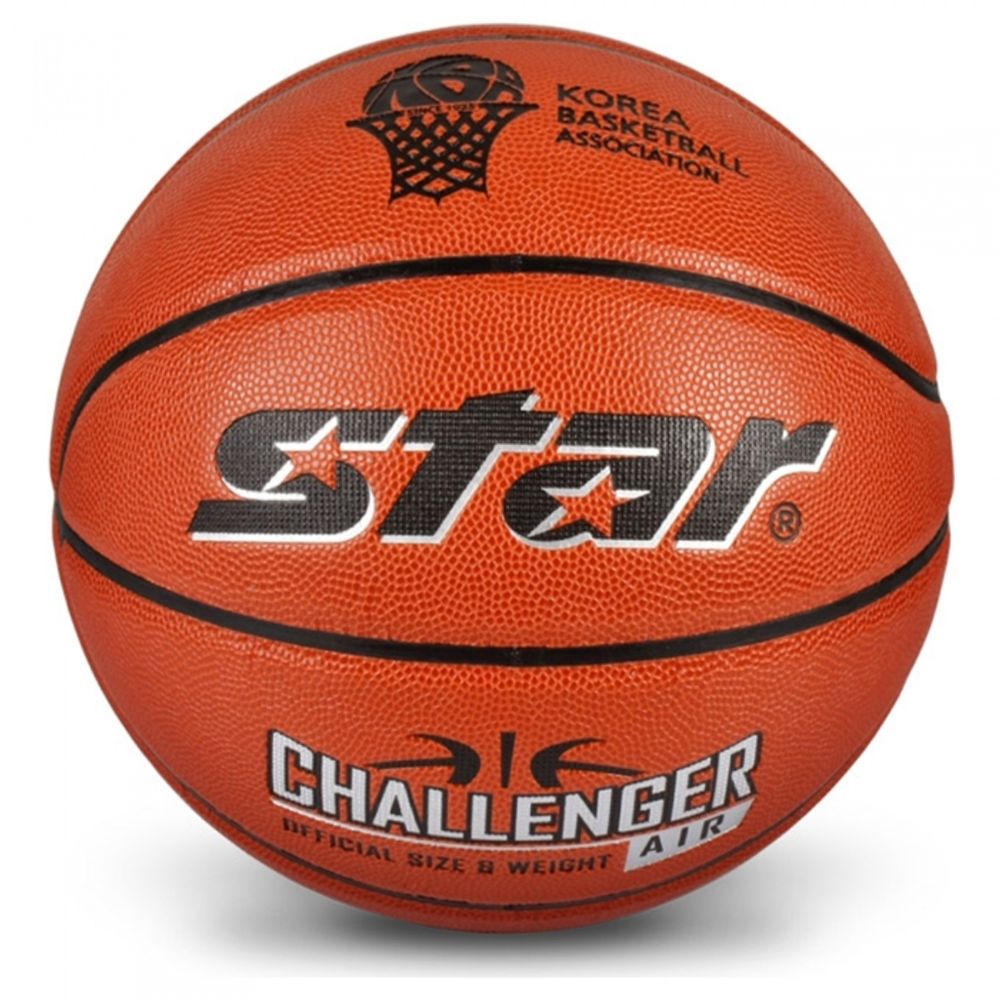 Star Sports Basketball Challenger Air No. 6 BB5316  KBA Official Certified Premium Polyurethane Game Ball for Women and Youth