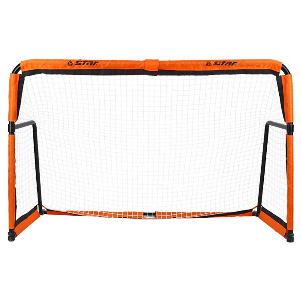 Star Sports Foldable Multi-Purpose Goal SN962-11 Durable Steel Frame Portable Soccer Goal with Net (180x120x85cm)