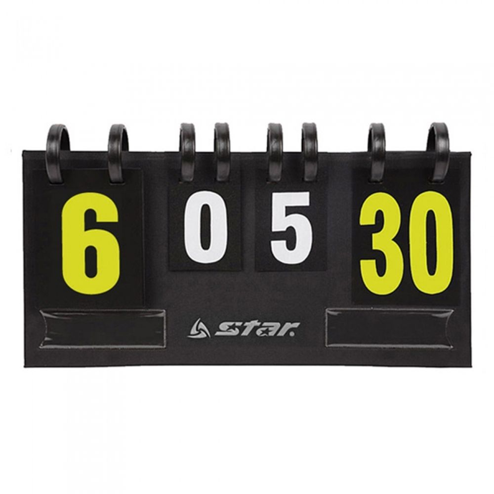 Star Sports Multi-Purpose Scoreboard Small XH509S Portable Magnetic Scoreboard for Badminton, Table Tennis, and Jokgu