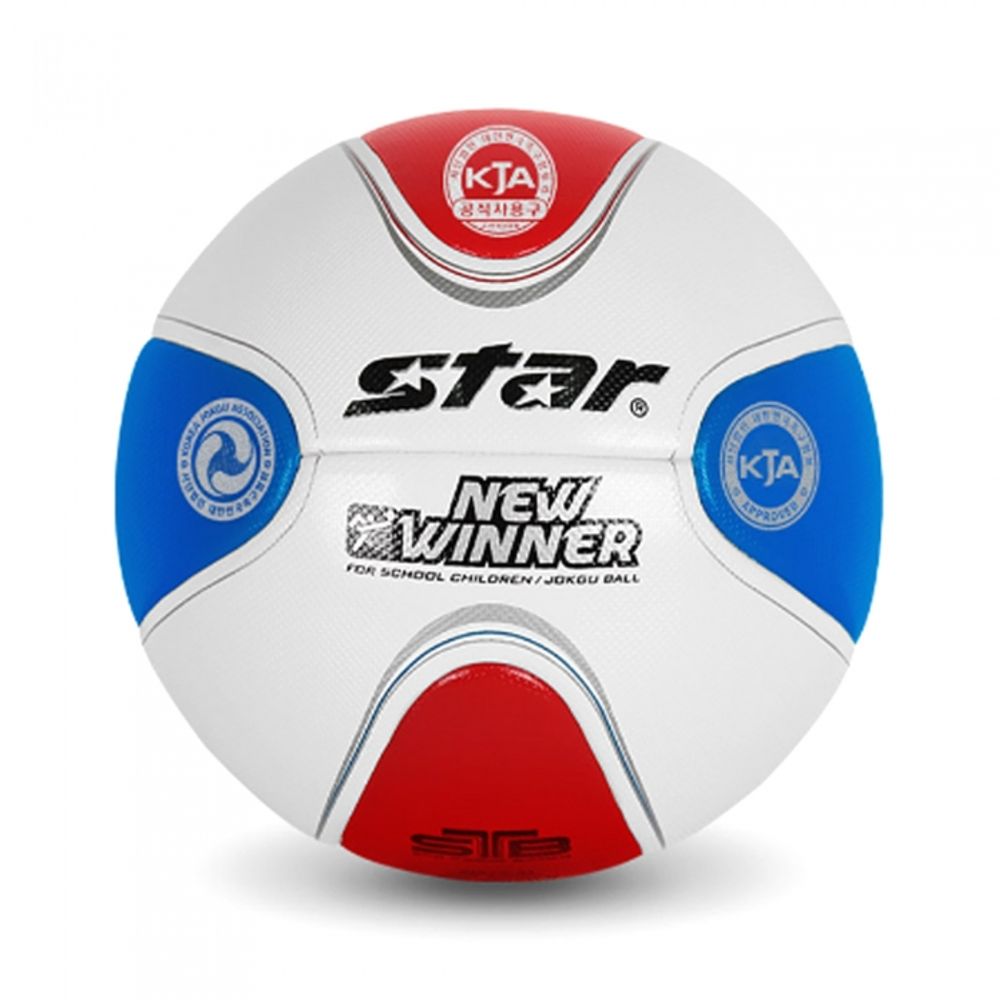 Star Sports Jokgu Ball New Winner JB275-31 KJA Official Certified Ball for Elementary Kids High-Density Rubber Foam Heat-Bonded Waterproof Surface Soft Touch