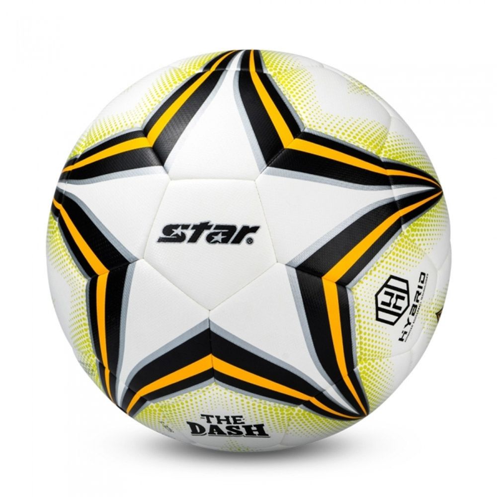 Star Sports The Dash Soccer Ball No. 5 SB5115 Dual High Elastic Foam Soft Touch All-Weather Professional Training Football