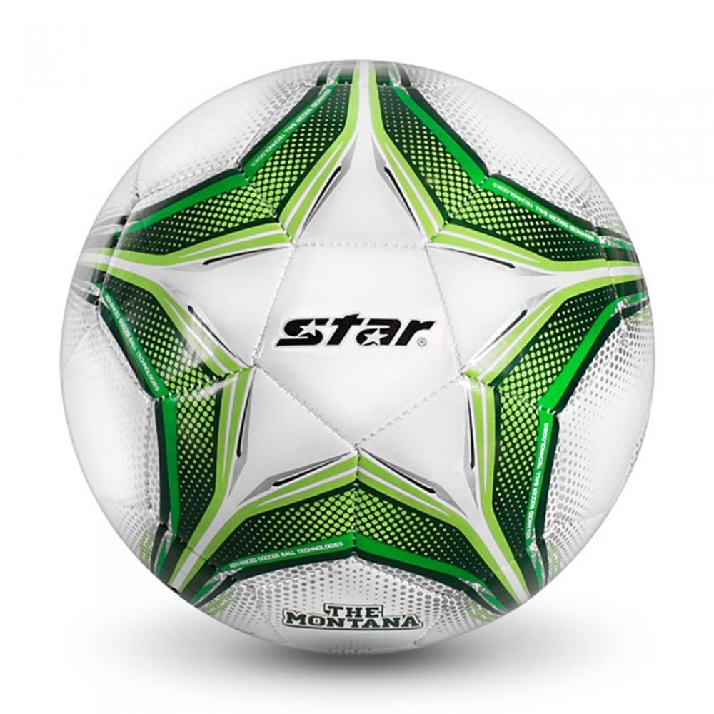 Star Sports Soccer Ball The Montana No. 5 SB895T Soft TPU Professional Training Football for Schools and Clubs